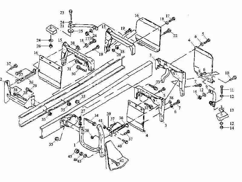 FOOT PANEL BRACKET